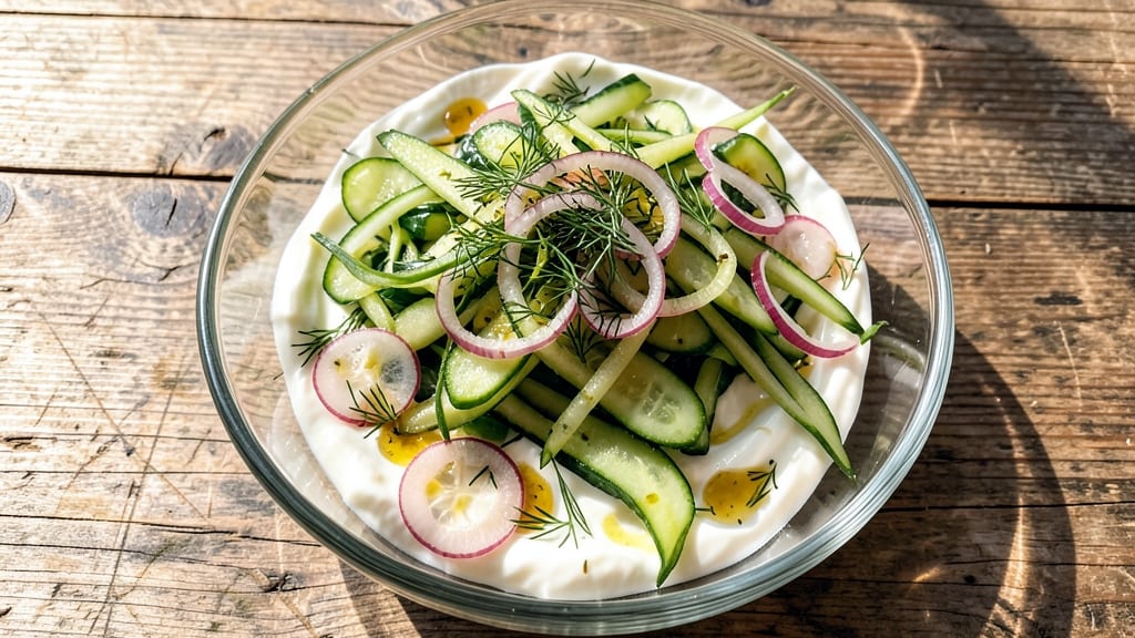 Best Rated Cucumber Salad Recipe: Zesty Dill and Vinegar Crunch in 15 Minutes