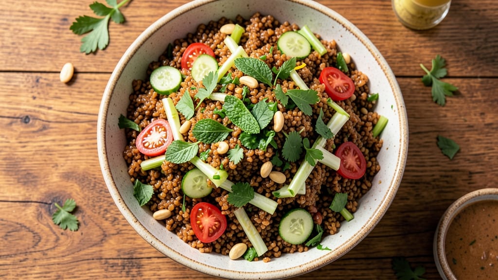 Arabic Tabbouleh Salad Recipe: Herb-Packed Freshness With Crisp Celery Bites