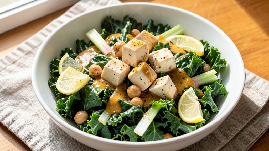 Best Kale Salad Recipe Ever: Crunchy Celery Crown Meets Tangy Lemon-Dressed Bliss