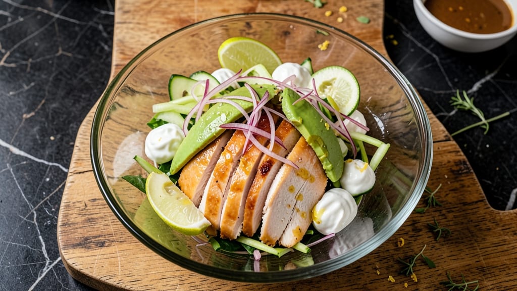 Cafe Rio Chicken Salad Recipe: Creamy Avocado and Lime Zing