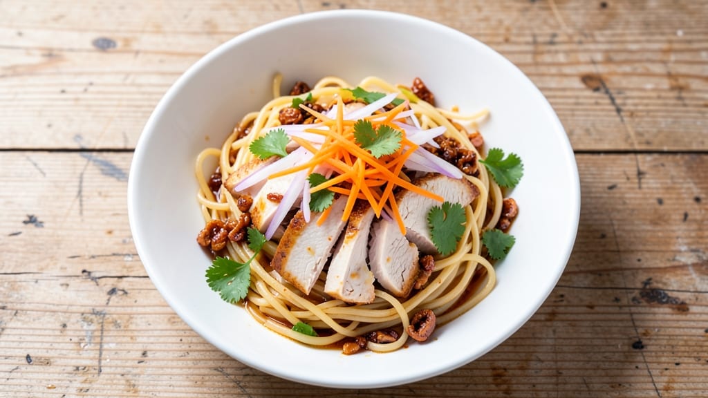 Banh Mi Pasta Salad Recipe: Vietnamese-Inspired Crunch Meets Creamy Herb Bliss