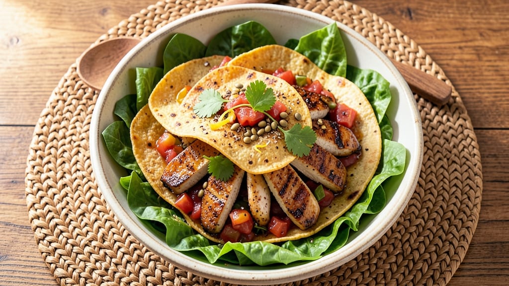 Authentic Taco Salad Recipe: Crunchy Tortilla Crowns and Spicy Layers