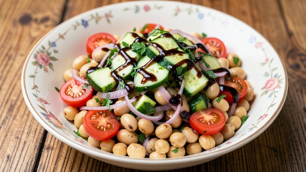 Bean Salad Recipe with Balsamic Vinegar: Sweet-Tangy Vinaigrette That Elevates Every Bite