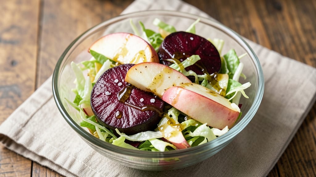 Beet and Cabbage Salad Recipe: Earthy Sweetness With Crunchy Apple Bite