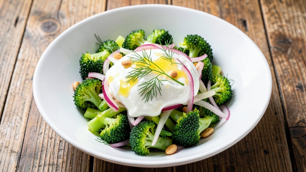 Jamie Oliver's Broccoli Salad Recipe: Crispy Celery Crown Over Creamy Lemon-Dill Bliss