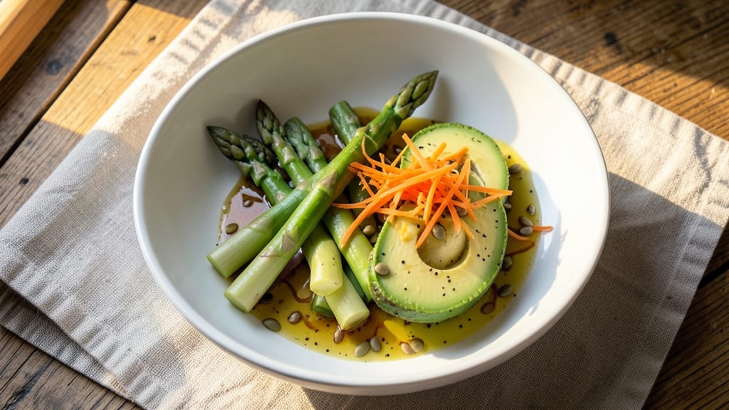 Asparagus Avocado Salad Recipe: Bright Green Bite of Spring Freshness