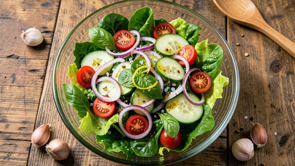 Bravo Italian Restaurant Chopped Salad Recipe: Herb-Infused Cream Cheese with Crispy Croutons