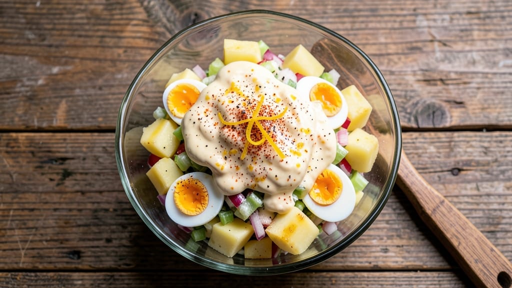 American Style Potato Salad Recipe: Bold Mayo, Mustard, and Celery Crunch Magic