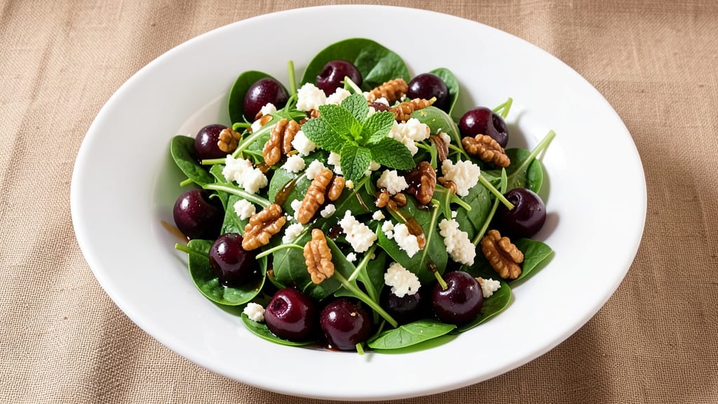 Black Cherry Salad Recipe: Sweet-Tart Balance With Fresh Herbs