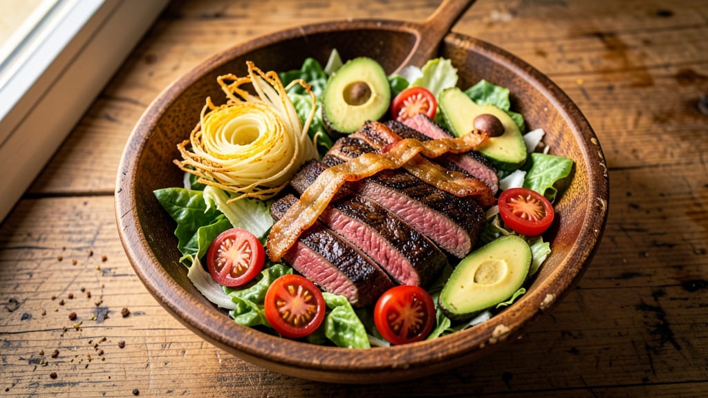 Browns Social House Cowboy Salad Recipe: Crispy Celery Crown Over Smoky Bacon Bliss