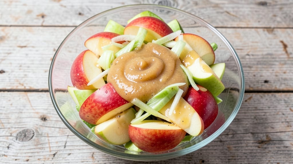 Amish Apple Salad Recipe: Crisp Celery Crown Over Spiced Cider Cream