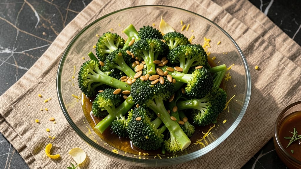 Broccoli Sunflower Salad Recipe: Crunchy Nutty Bites With Citrus Zing
