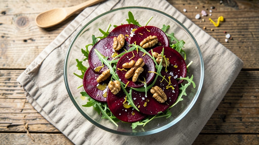 Beetroot Carpaccio Salad Recipe: Earthy Sweetness With Citrus-Lime Zing