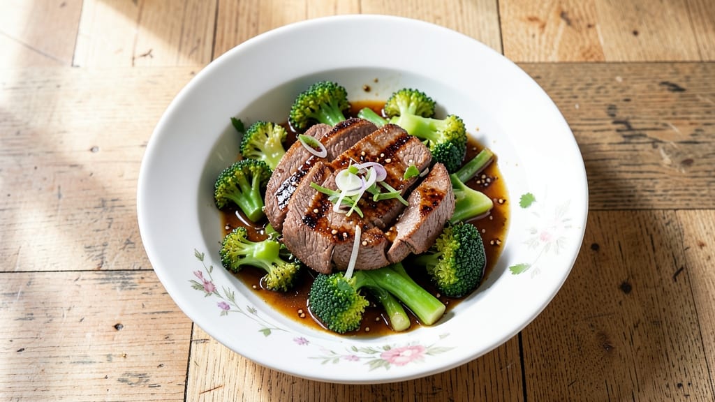 Beef and Broccoli Salad Recipe: Crispy Stir-Fried Bites With Tangy Sesame Dressing