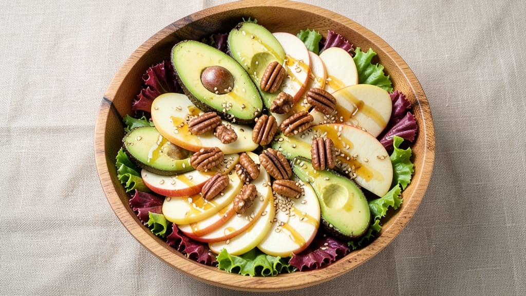 Asian Apple Salad Recipe: Tangy Sesame Vinaigrette Meets Crunchy Apple Crisp