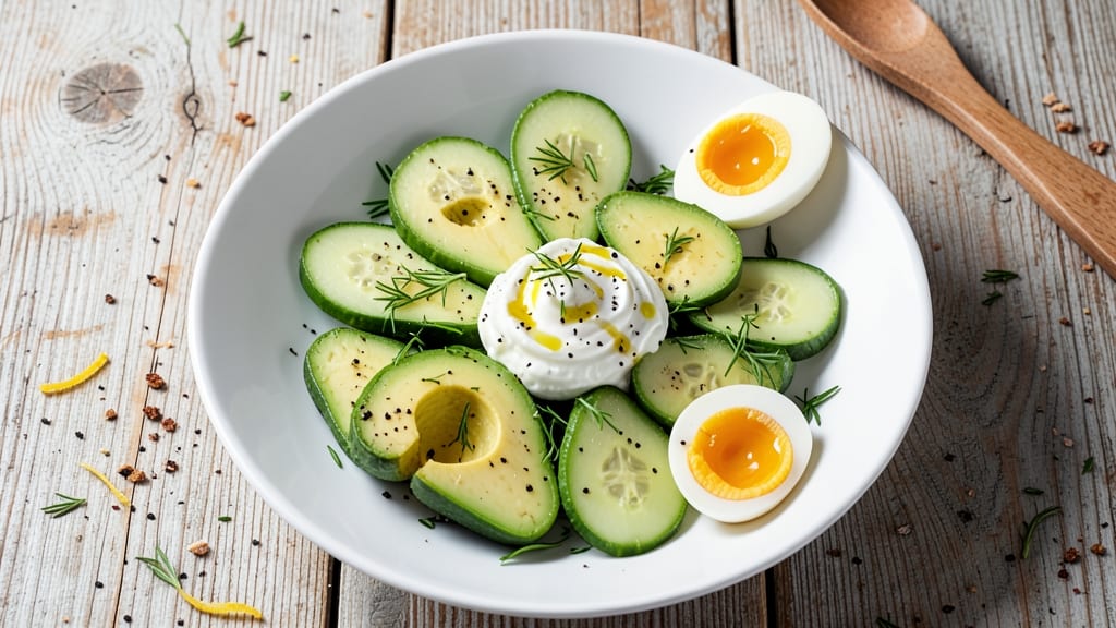 Avocado Cucumber Egg Salad Recipe: Bright Green Crunch Meets Creamy Yolk Magic