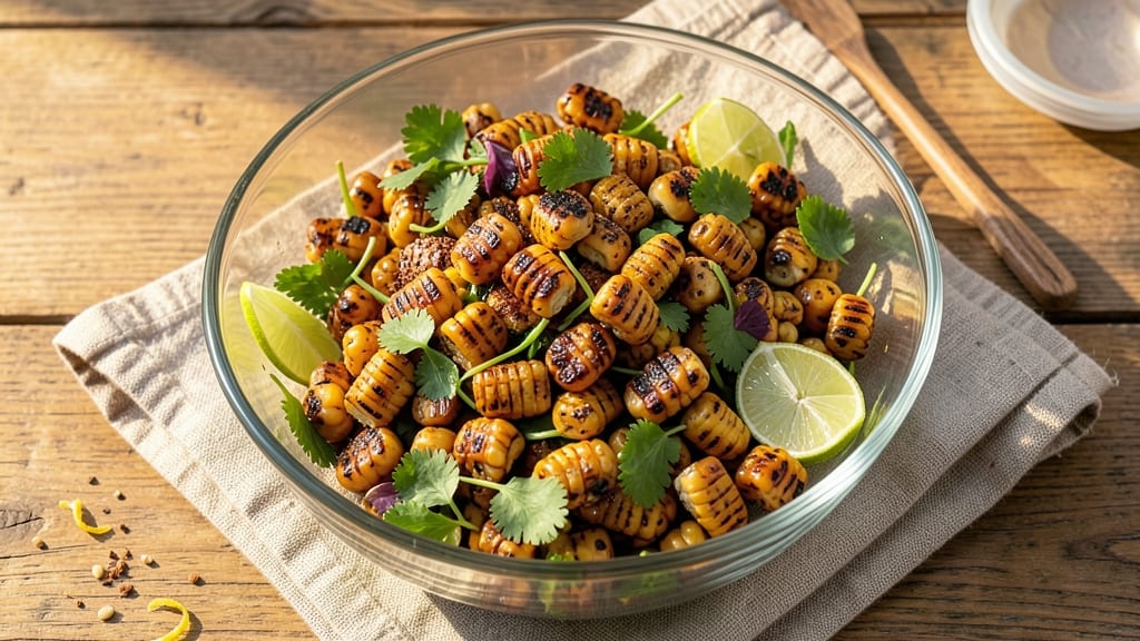 Bobby Flay's Corn Salad Recipe: Sweet-and-Smoky Charred Corn Crunch