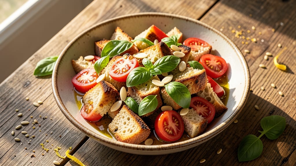 Authentic Panzanella Salad Recipe: Crispy Bread and Juicy Tomato Magic