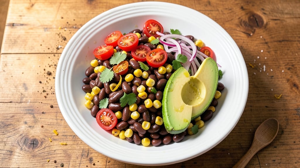 Black Bean, Corn, and Tomato Salad Recipe: Smoky Chipotle and Cumin Vibrancy