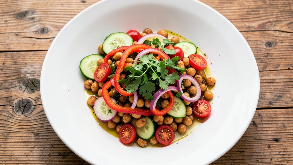 Bean and Veggie Salad Recipe: Bright, Crunchy, and Protein-Packed in 15 Minutes