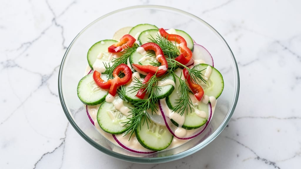 Creamy Cucumber Salad Recipe With Miracle Whip: Refreshing Crunch Without the Mayo