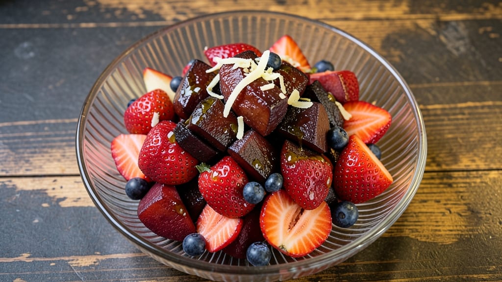 Beet and Fruit Salad Recipe: Earthy Sweetness Meets Bright Citrus Crunch