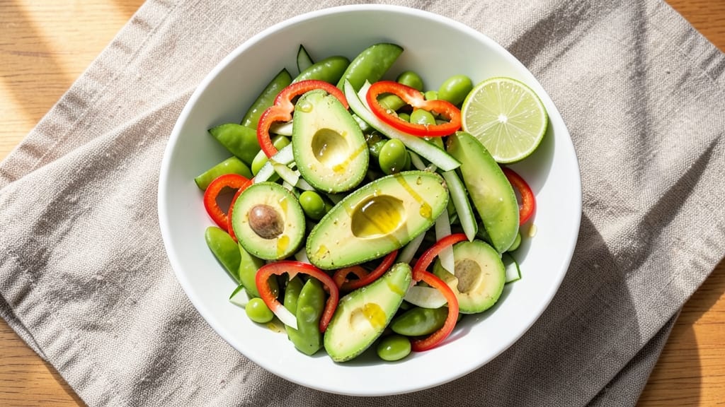 Avocado and Edamame Salad Recipe: Bright, Crunchy, Protein-Packed Freshness