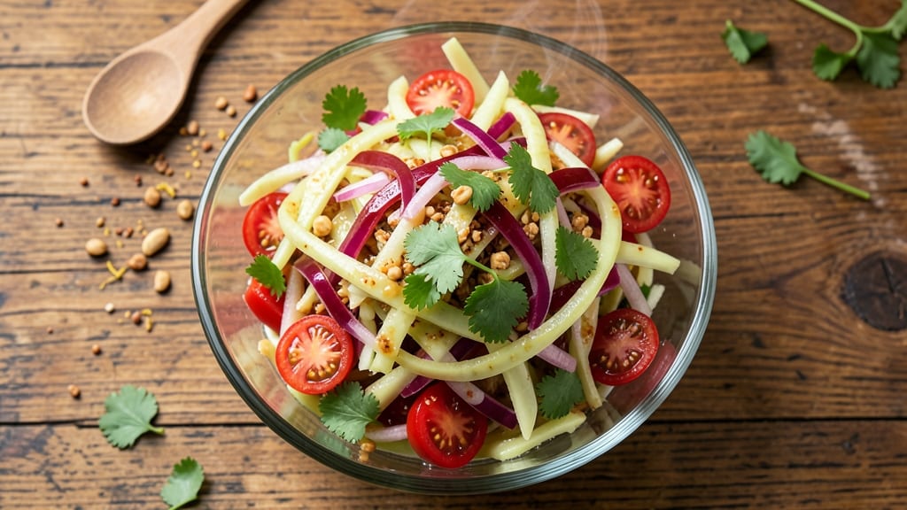 Authentic Papaya Salad Recipe: Thai-Inspired Tang and Crunch in 20 Minutes
