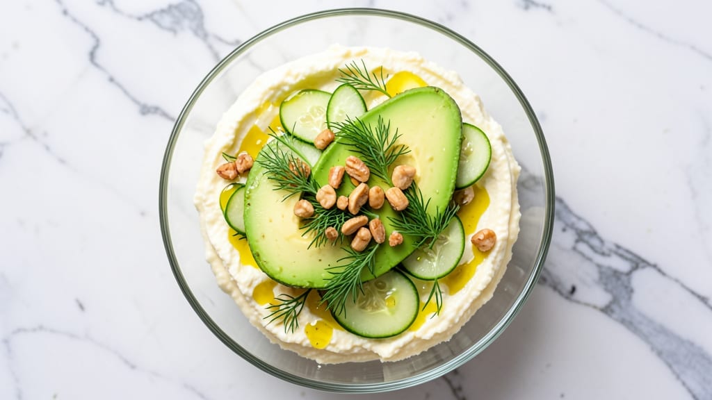 Avocado, Cucumber, and Cottage Cheese Salad Recipe: Bright Green Crunch With Creamy Texture Contrast