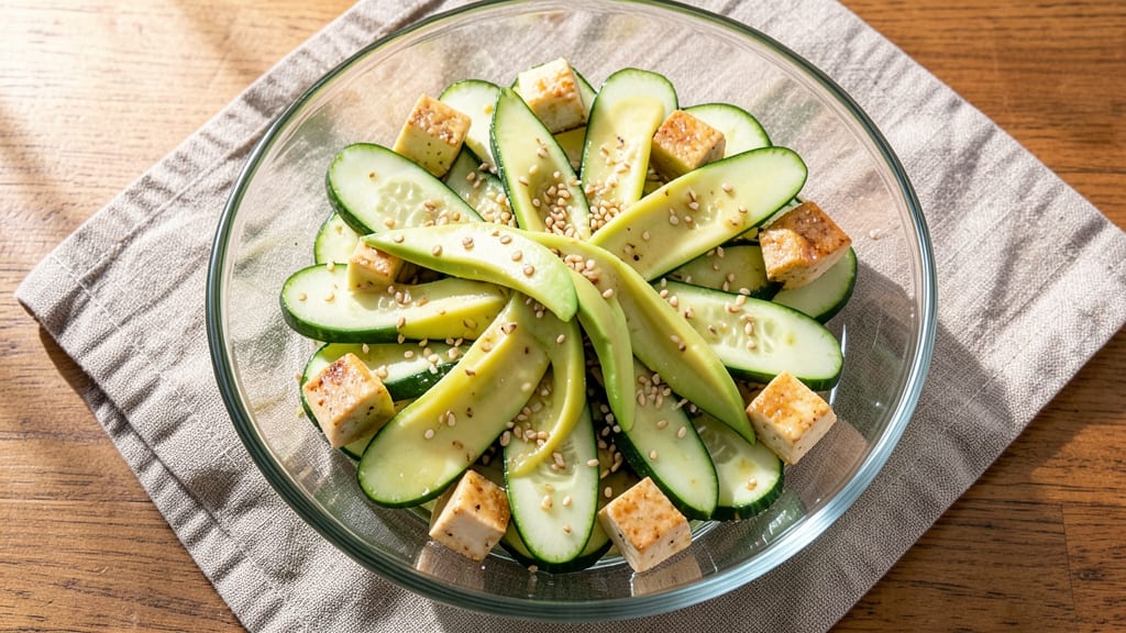 Asian English Cucumber Salad Recipe: Crisp Cool Refreshment With Tangy Lime Dressing