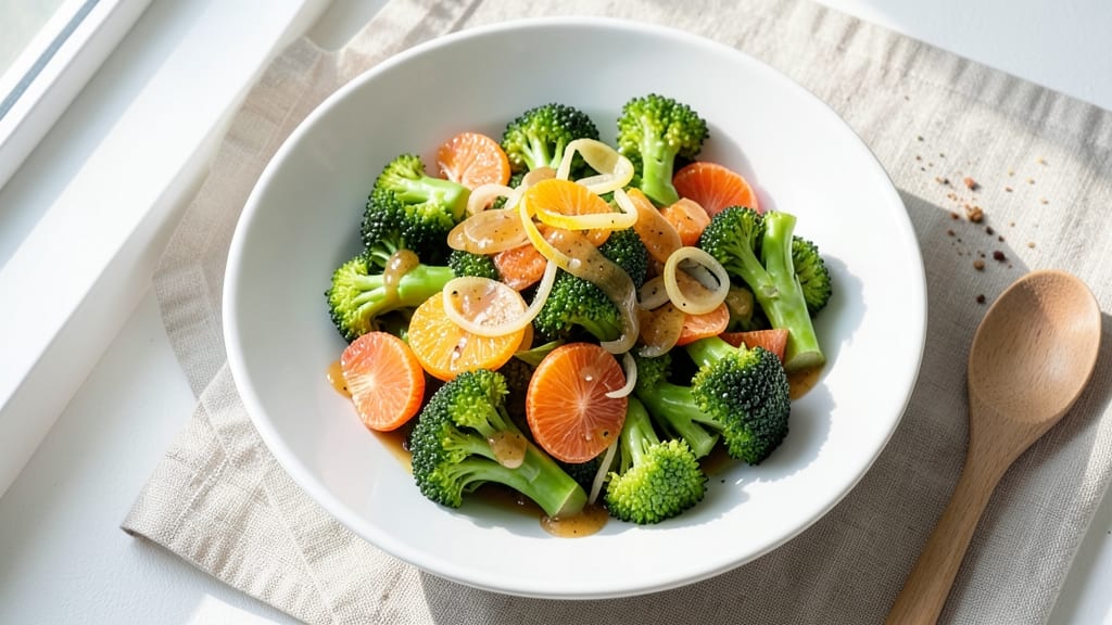Broccoli Orange Salad Recipe: Sweet-Tart Balance With Crispy Edges