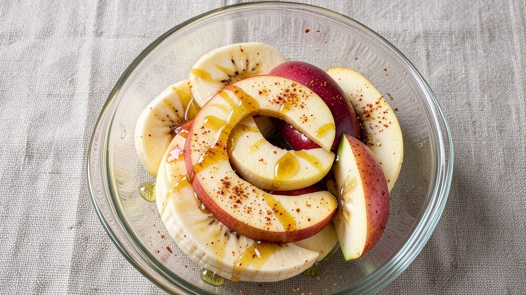 Apple and Banana Salad Recipe: Tropical Crunch With Zesty Citrus Dressing