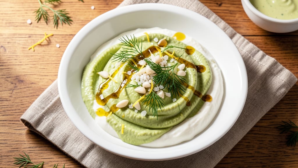Avocado Yogurt Salad Dressing Recipe: Ultra-Creamy With Herb-Packed Zing