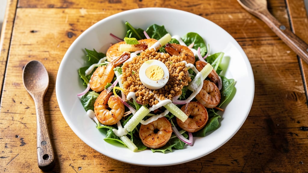 Applebee's California Shrimp Salad Recipe: Crispy Celery Crown Meets Creamy Herb Dressing