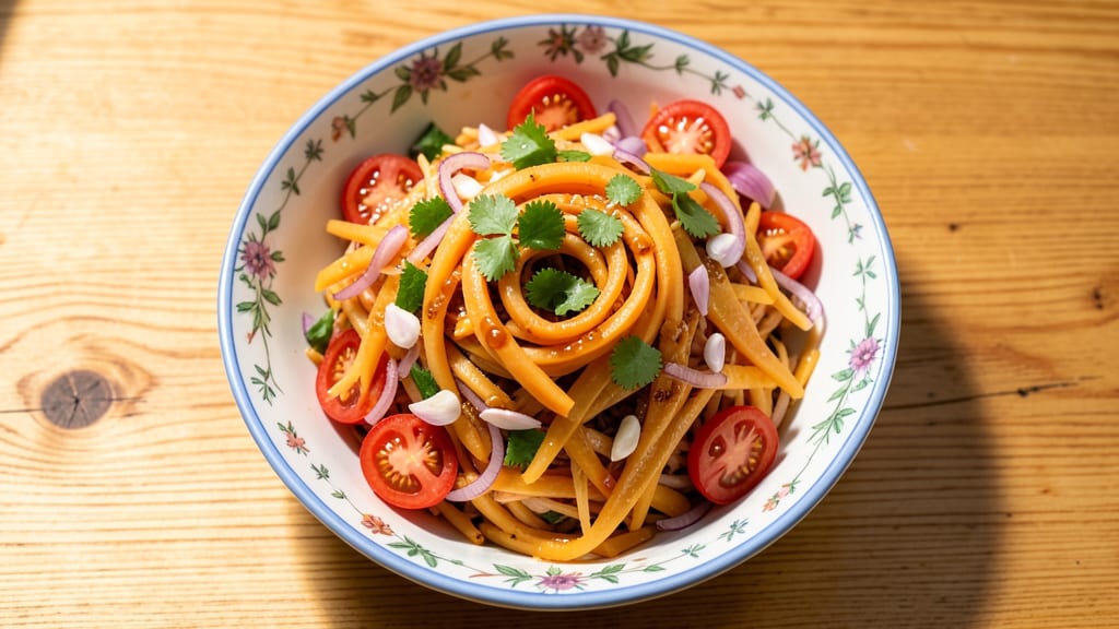 Burmese Papaya Salad Recipe: Tangy, Spicy, and Refreshing in 15 Minutes