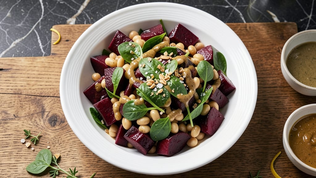Beet and Bean Salad Recipe: Earthy Sweetness Meets Protein-Packed Crunch