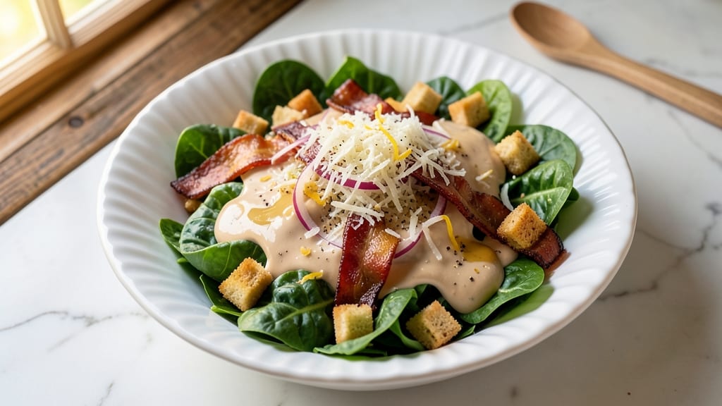 Applebee's Salad Recipe: Warm Bacon and Creamy Ranch Harmony