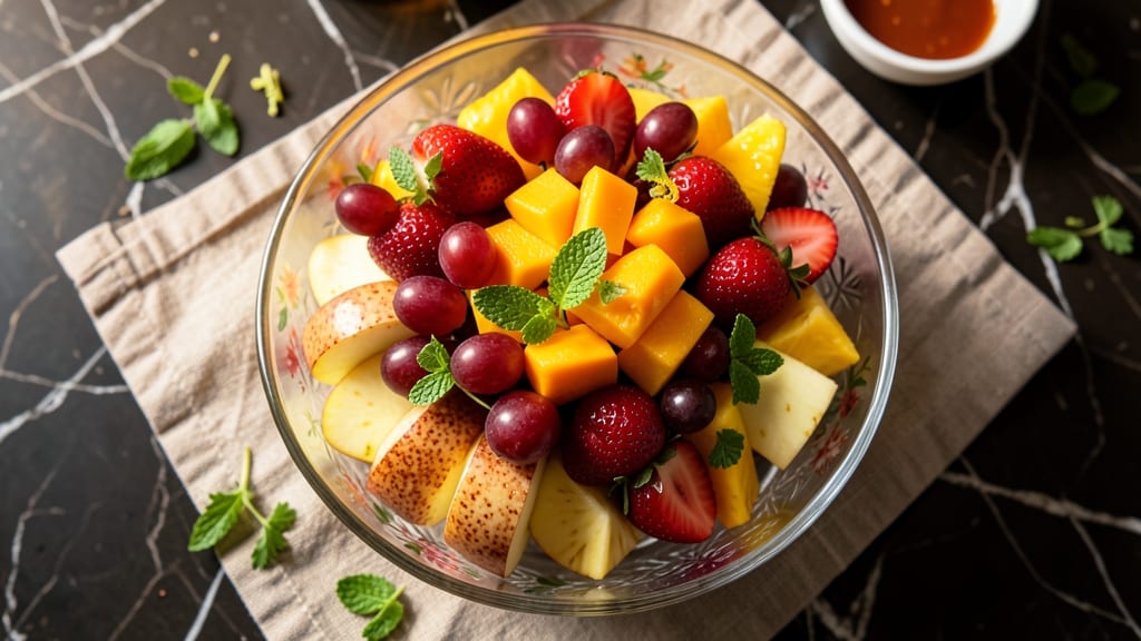 California Fruit Salad Recipe: Tropical Brightness With Citrus Zest Twist