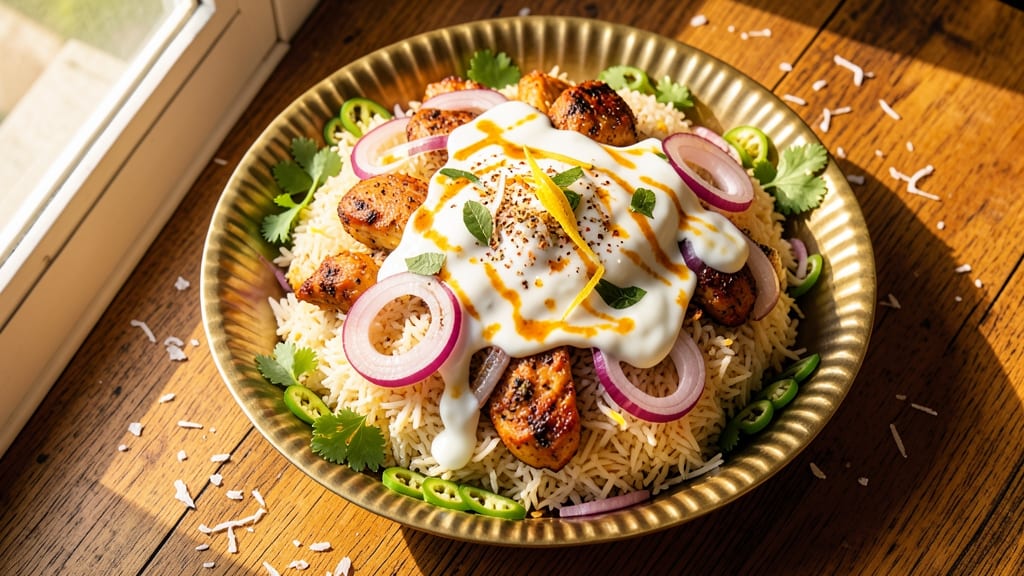 Kerala Biryani Salad Recipe: Fragrant Rice and Spiced Veggie Fusion