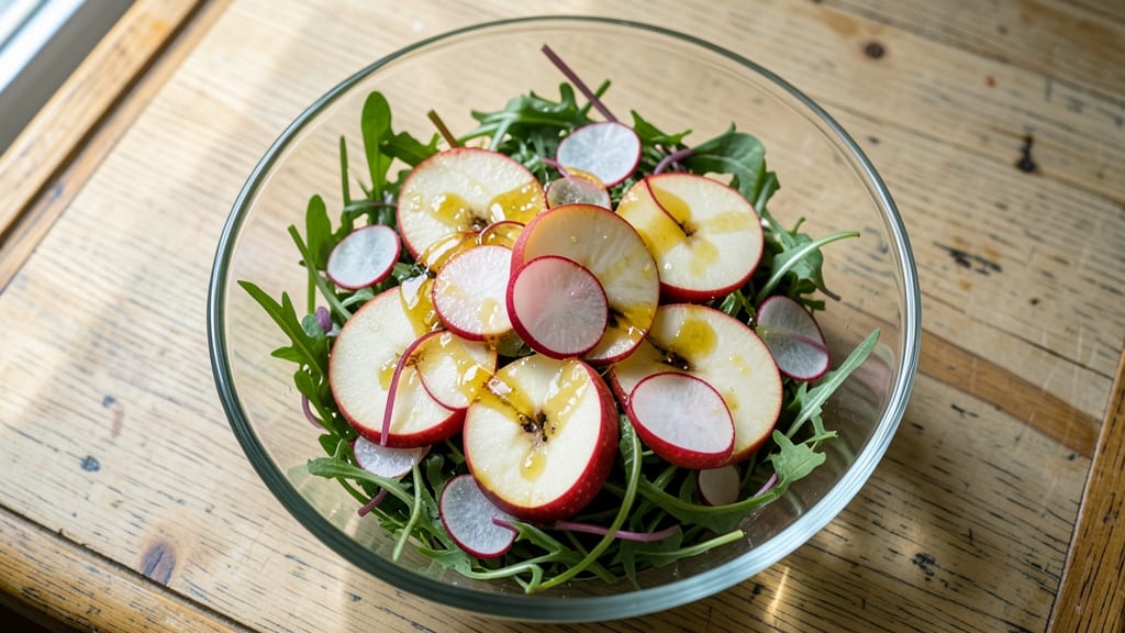 Apple Radish Salad Recipe: Sweet-Tart Crunch With Honey-Lime Dressing