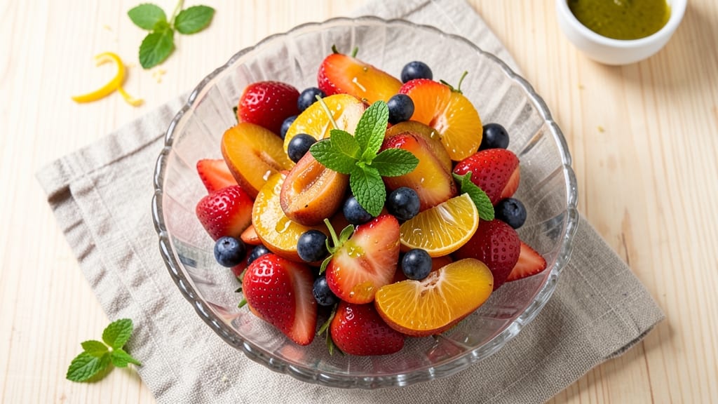 Apricot Fruit Salad Recipe: Sweet-Tart Balance With Citrus Zing
